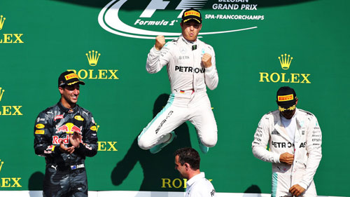 BXH Belgian GP: Rosberg xuất sắc, Hamilton quá đỉnh - 1