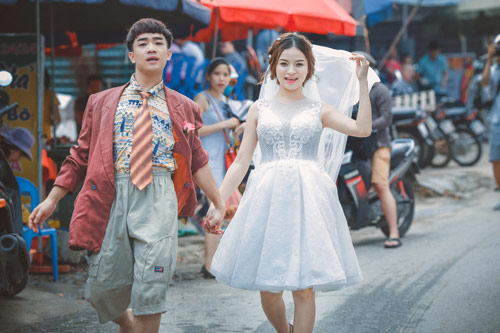 Ảnh cưới “chồng đồng nát-vợ hot girl” của Đỗ Duy Nam - 10