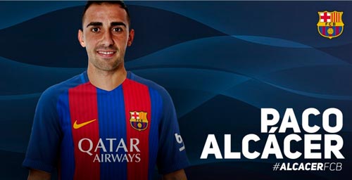 CHÍNH THỨC: Barca có Paco Alcacer giá 30 triệu Euro - 1