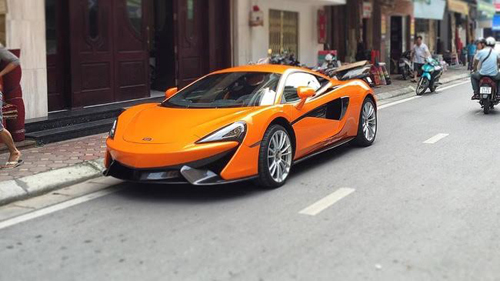 McLaren 570S cực &#34;độc&#34; bất ngờ xuất hiện trên phố Hà Nội - 1