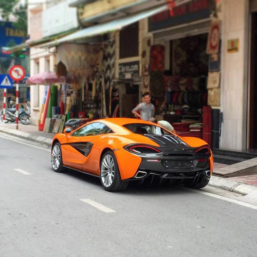 McLaren 570S cực &#34;độc&#34; bất ngờ xuất hiện trên phố Hà Nội - 3