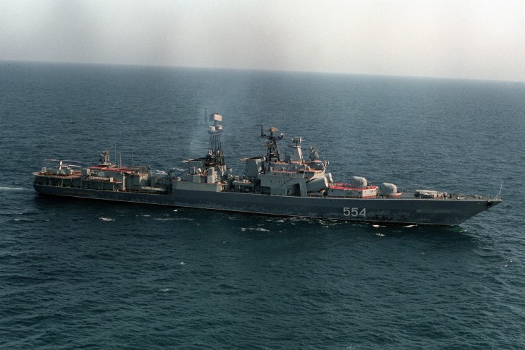 Điểm mặt đội tàu chiến Nga tập trận cùng TQ ở Biển Đông - 1