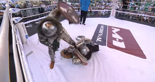 MMA kiểu trung cổ: Cách hạ knock-out choáng váng - 1