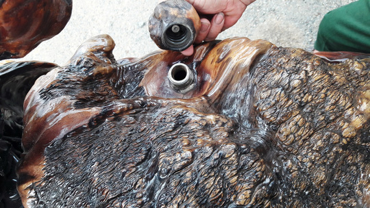 Độc đáo: Chiếc mô tô bằng gỗ độc nhất vô nhị ở Lâm Đồng - 5