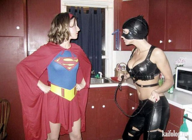 Cuộc chiến giữa "Super Woman" và "Mèo Đen".