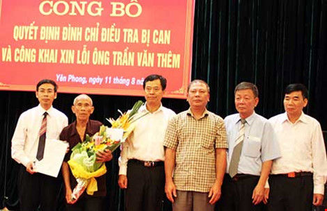 Ông Trần Văn Thêm yêu cầu bồi thường 8,3 tỉ đồng - 1