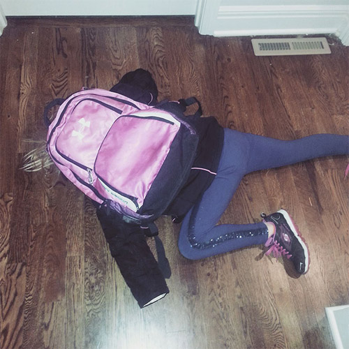 Hài hước với hình ảnh ngày đầu tiên đi học của bé - 9