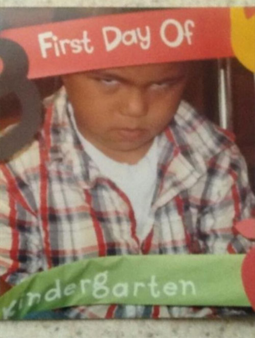 Hài hước với hình ảnh ngày đầu tiên đi học của bé - 13