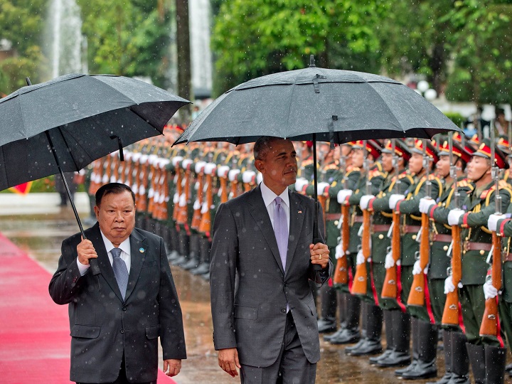 Lần đầu tiên thăm Lào, Obama cam kết chi 2.000 tỉ đồng - 1