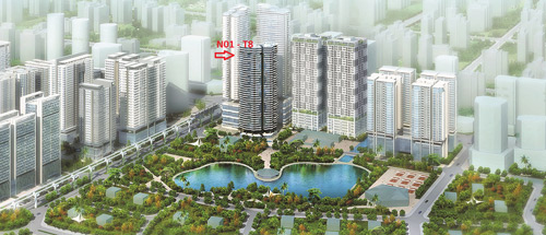 Chung cư N01T8 Ngoại giao đoàn: Căn hộ Singapore trong lòng Hà Nội - 1