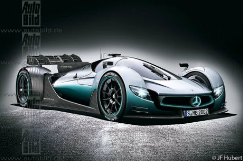 Siêu xe bí mật Mercedes-AMG R50 sắp trình làng - 1