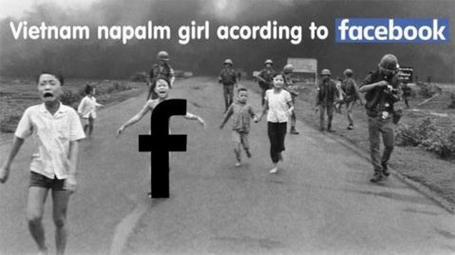 Ông chủ Facebook bị chỉ trích vì cấm ảnh &#34;Em bé napalm&#34; - 2