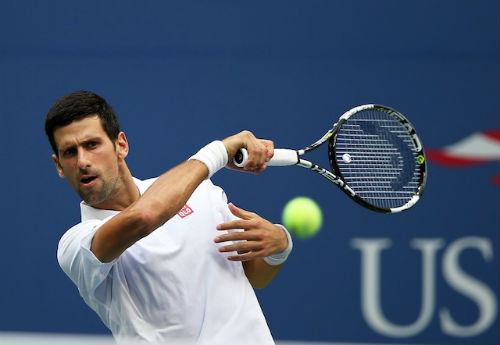 Djokovic - Monfils: Ngẫu hứng đọ tài đẳng cấp (BK US Open) - 1