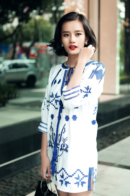 Kim Chi gợi ý cách phối đồ thu cực xinh với tóc ngắn - 13