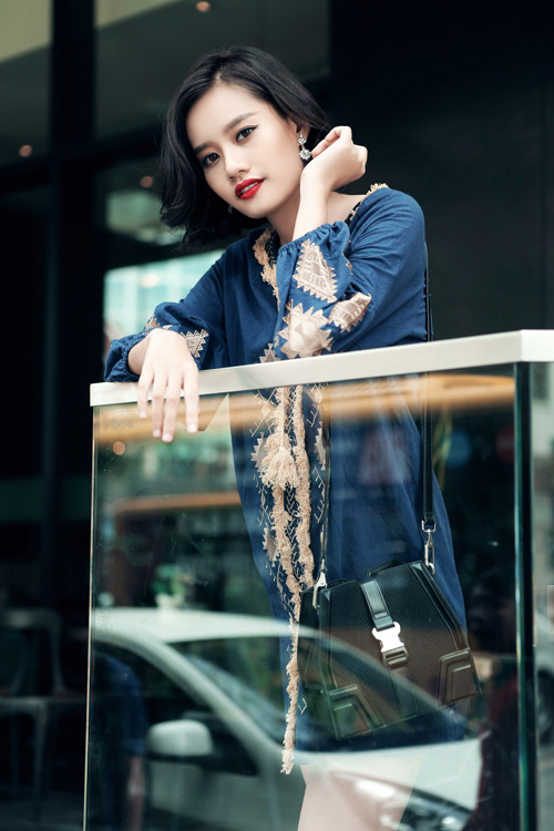 Kim Chi gợi ý cách phối đồ thu cực xinh với tóc ngắn - 20