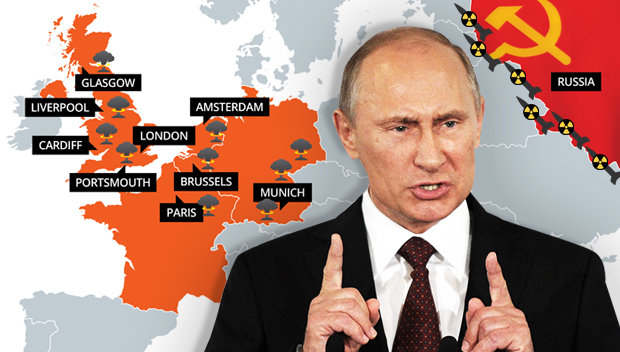 Nếu Nga tấn công hạt nhân, một nửa châu Âu bị san phẳng - 1