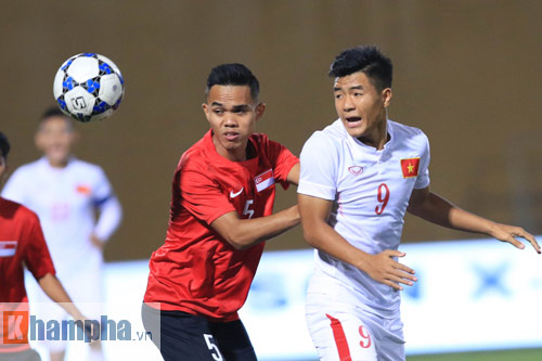 HLV Hoàng Anh Tuấn không hài lòng với chân sút U19 VN - 1