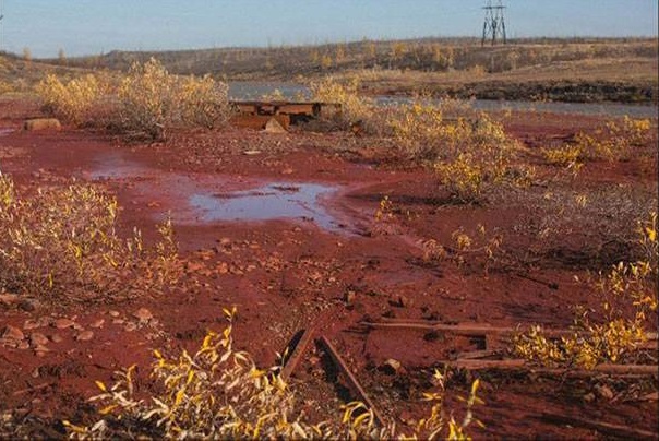 Lý do sông chuyển màu đỏ lòm như máu bí ẩn ở Nga - 2
