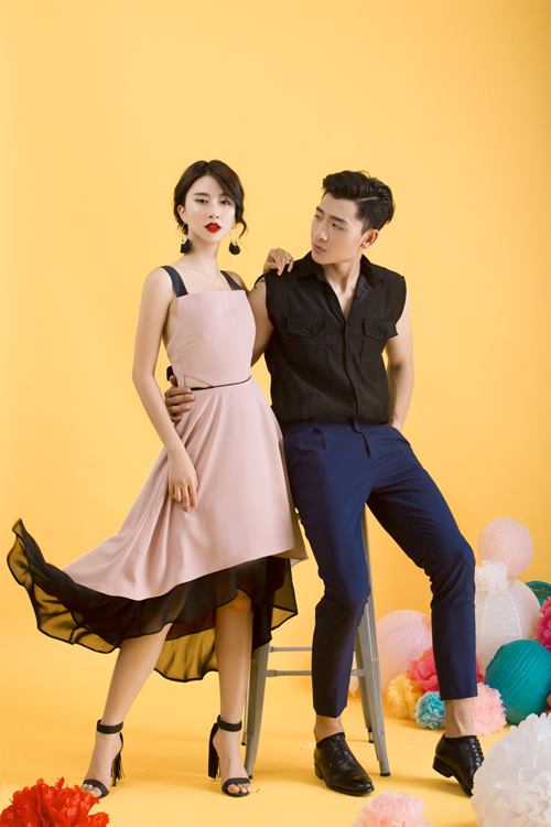 Quỳnh Anh Shyn "tình tứ" bên giải Bạc Siêu mẫu VN - 8