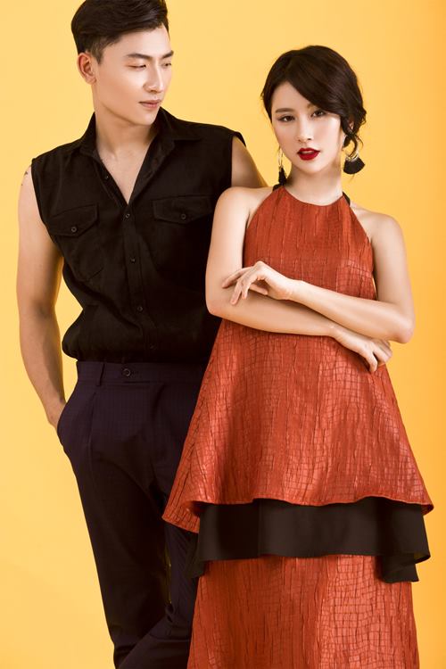 Quỳnh Anh Shyn "tình tứ" bên giải Bạc Siêu mẫu VN - 7