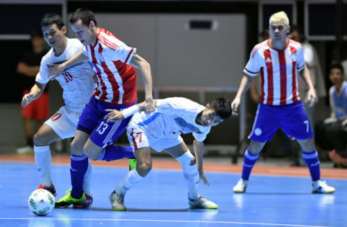 Ảnh: Futsal Việt Nam "trở lại mặt đất" trận gặp Paraguay - 7