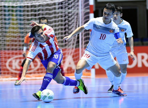 Ảnh: Futsal Việt Nam "trở lại mặt đất" trận gặp Paraguay - 10