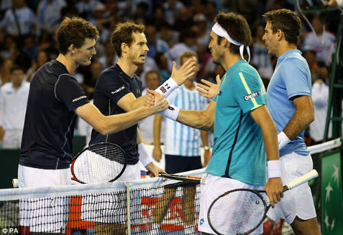 Anh em Murray giúp VQ Anh tạm thoát hiểm ở Davis Cup - 1