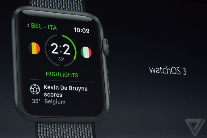 WatchOS 3 giúp Apple Watch nhanh hơn, kèm với các tính năng mới - 1