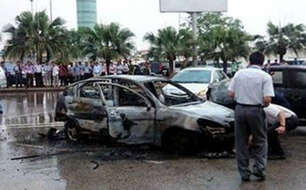 Nguyên nhân tài xế tử vong vụ cháy xe ở sân bay Nội Bài - 1