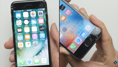 Video: Thả rơi iPhone 7 và iPhone 6s xem &#34;ai&#34; bền hơn? - 1