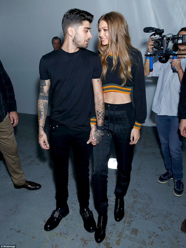 Phát sốt với vẻ sành điệu của Gigi Hadid và bạn trai - 2