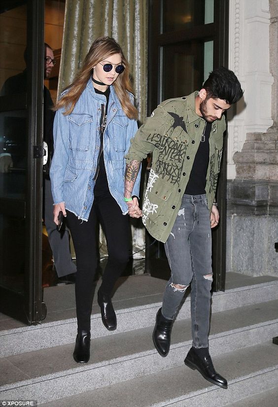 Phát sốt với vẻ sành điệu của Gigi Hadid và bạn trai - 6