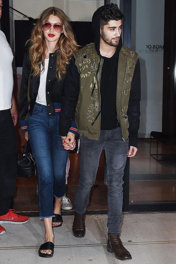 Phát sốt với vẻ sành điệu của Gigi Hadid và bạn trai - 3