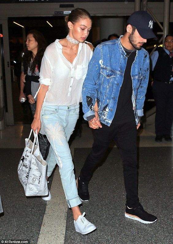Phát sốt với vẻ sành điệu của Gigi Hadid và bạn trai - 5