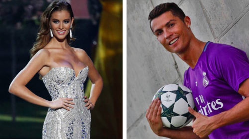 "Sát thủ tình trường" Ronaldo lộ bạn gái hoa hậu - 1
