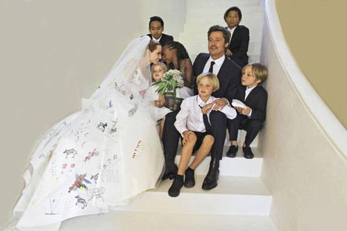 Tiếc nuối ngắm khoảnh khắc thời trang của Jolie - Pitt - 3