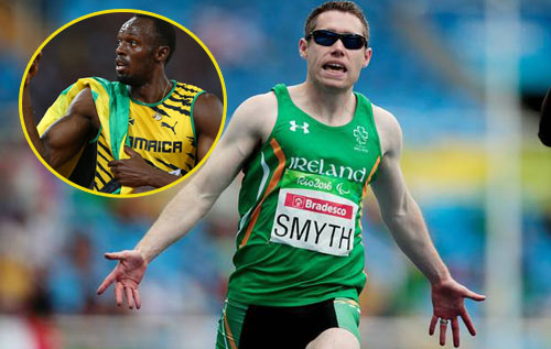 Usain Bolt Paralympic kém kỷ lục 100m có 1 tích tắc - 1
