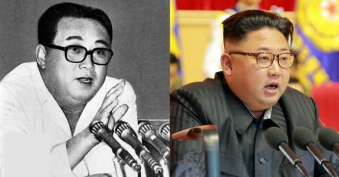 Kim Jong-un khác cha, giống ông nội thế nào - 1