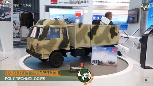 Trung Quốc bán siêu pháo laser gắn trên xe tải - 1