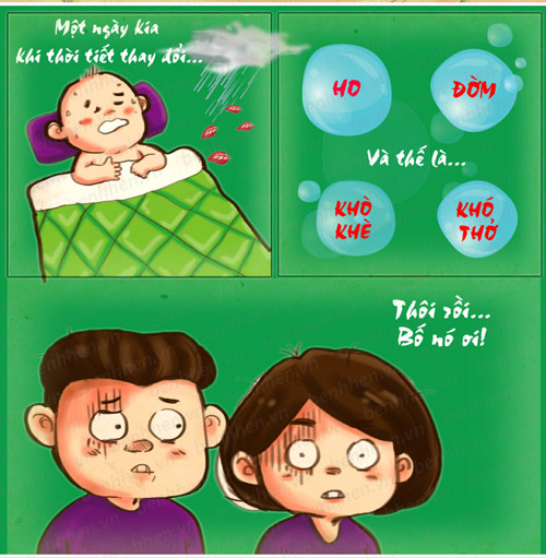 Ác mộng khi con bị hen phế quản - 2