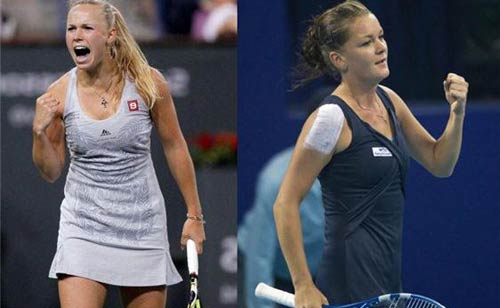 Cuộc đấu sắc đẹp tennis: Wozniacki hạ Radwanska - 1