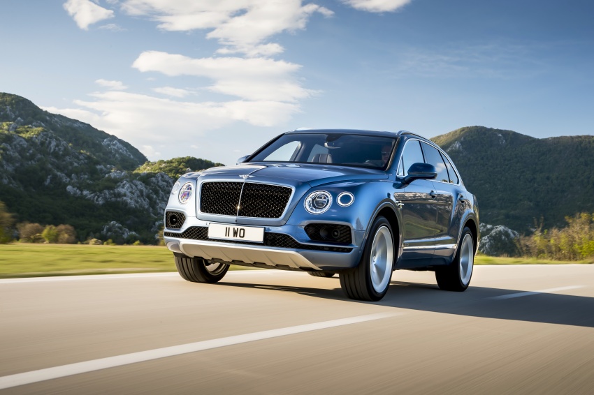Bentley bentayga diesel - suv diesel nhanh nhất thế giới