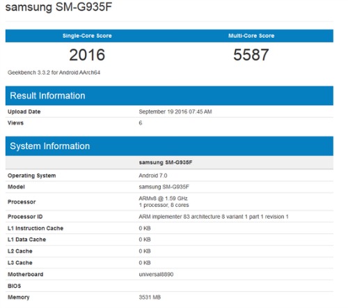 Samsung Galaxy S7 Edge đã được chạy thử nghiệm Android 7.0 - 1