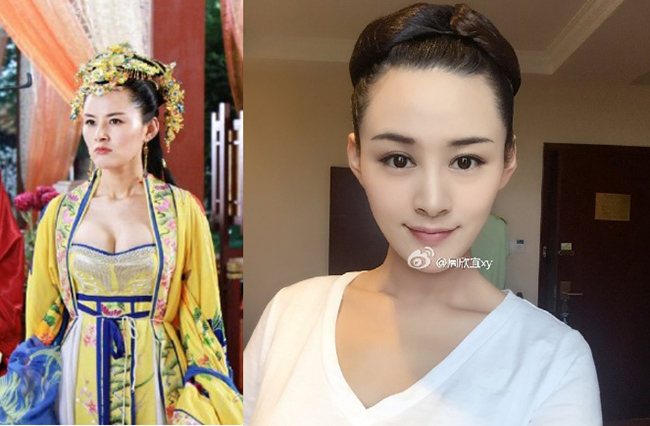Nhân vật công chúa Như Ý do nữ diễn viên xinh đẹp Chu Hân Nghi đóng. 