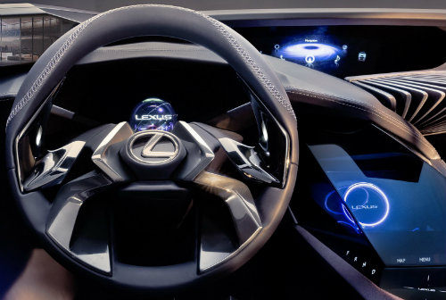 Lexus UX concept có nội thất ba chiều cực chất - 1