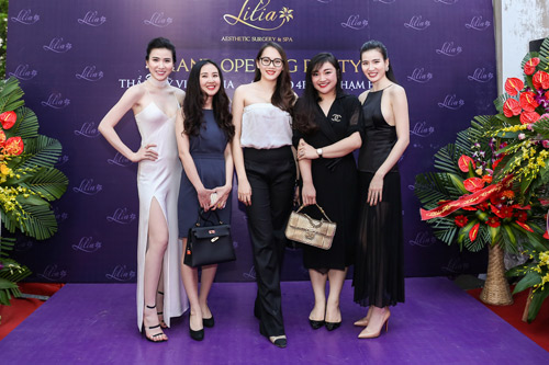 Dàn siêu mẫu lộng lẫy dự khai trương chi nhánh mới Lilia Spa - 4