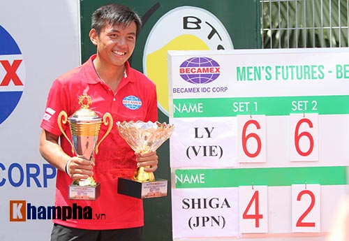 Vô địch Men's Futures, Hoàng Nam sẽ đại tiến 200 bậc - 1