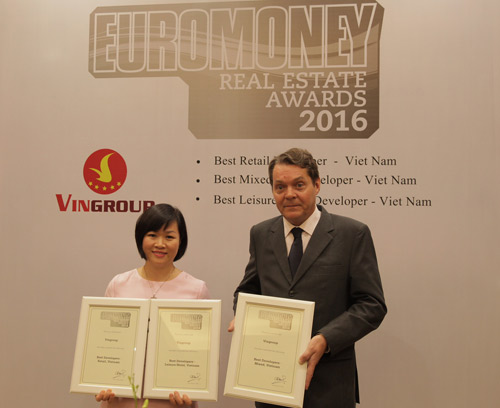 Vingroup được tôn vinh “tốt nhất Việt Nam” ở 3 giải thưởng BĐS quốc tế - 1