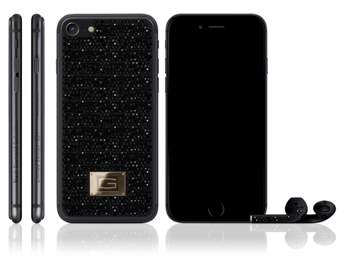 iPhone 7 đính 1.450 viên kim cương đen giá siêu &#34;khủng&#34; - 1