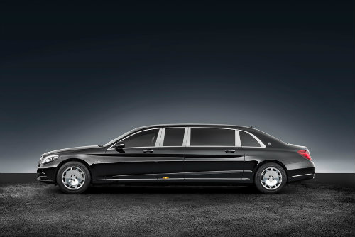 Mercedes-Maybach S600 Pullman có giáp mạnh như xe tăng - 5